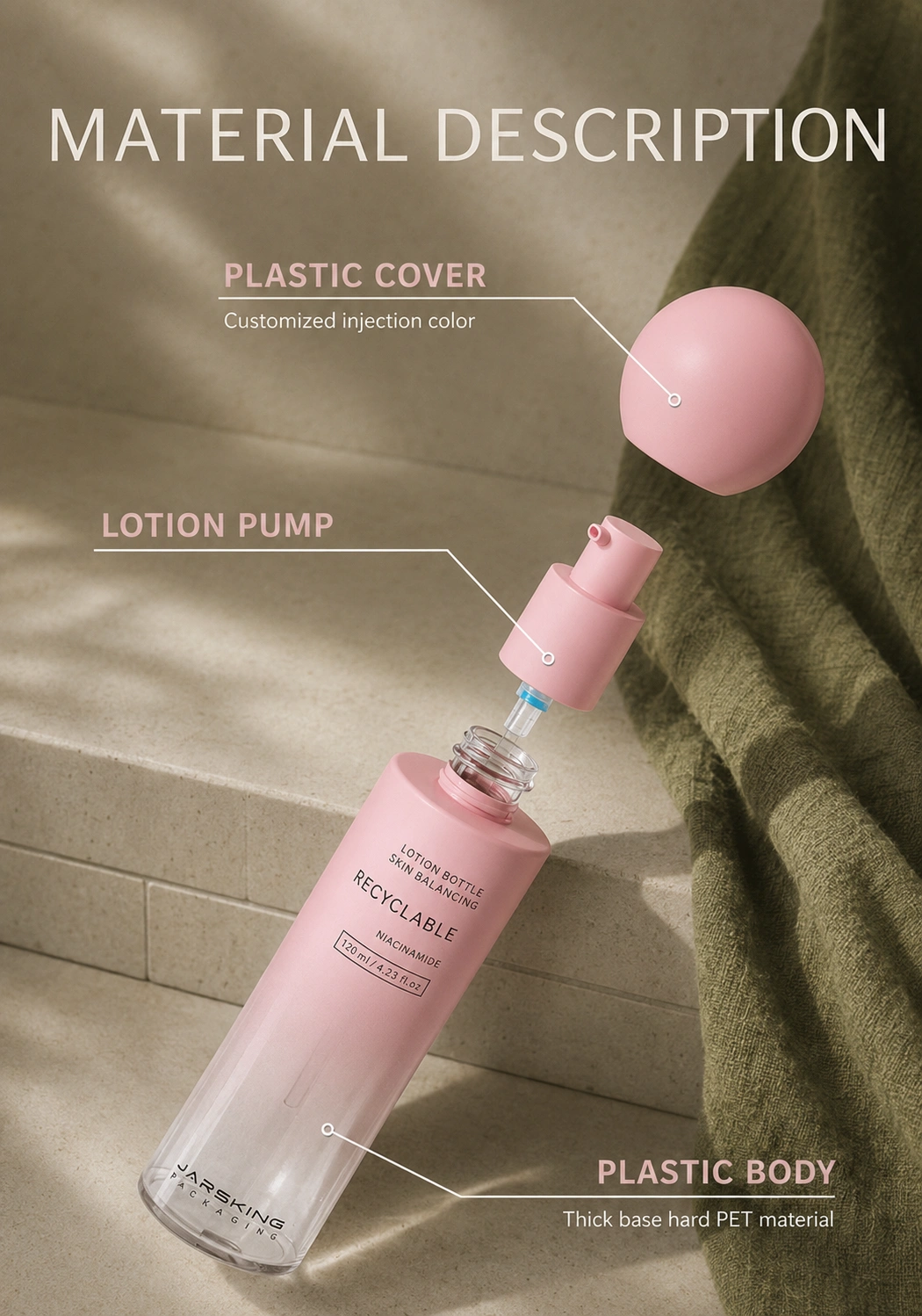pet-lotion-pump-bottle-material-description