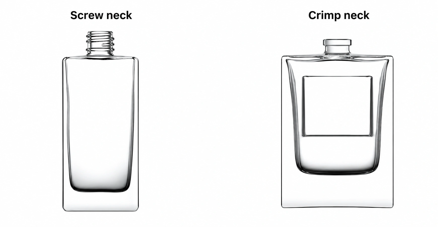 screw neck vs crimp neck