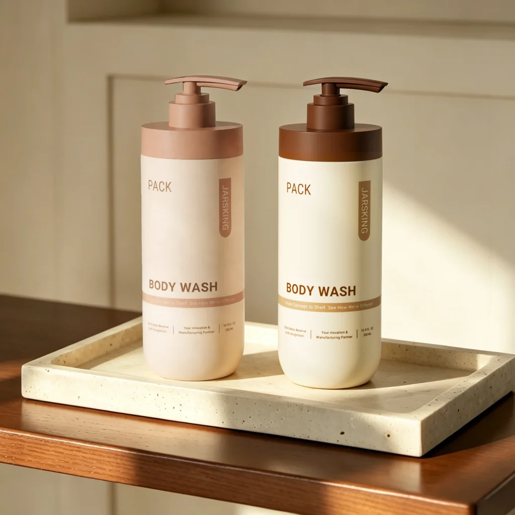 500ml-pet-pump-bottle-body-wash-duo-coated-finish