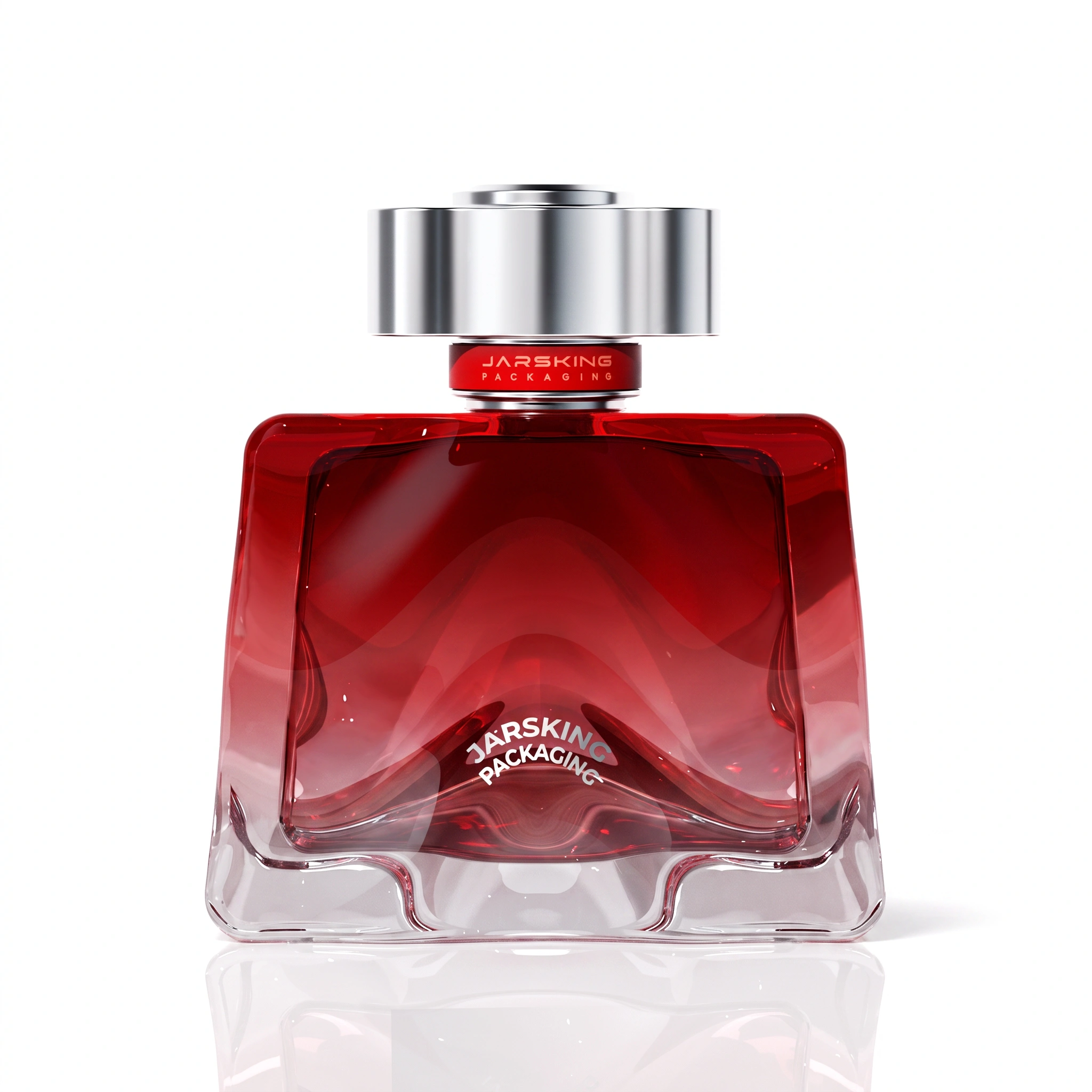 red-gradient-perfume-bottle-white-background-render