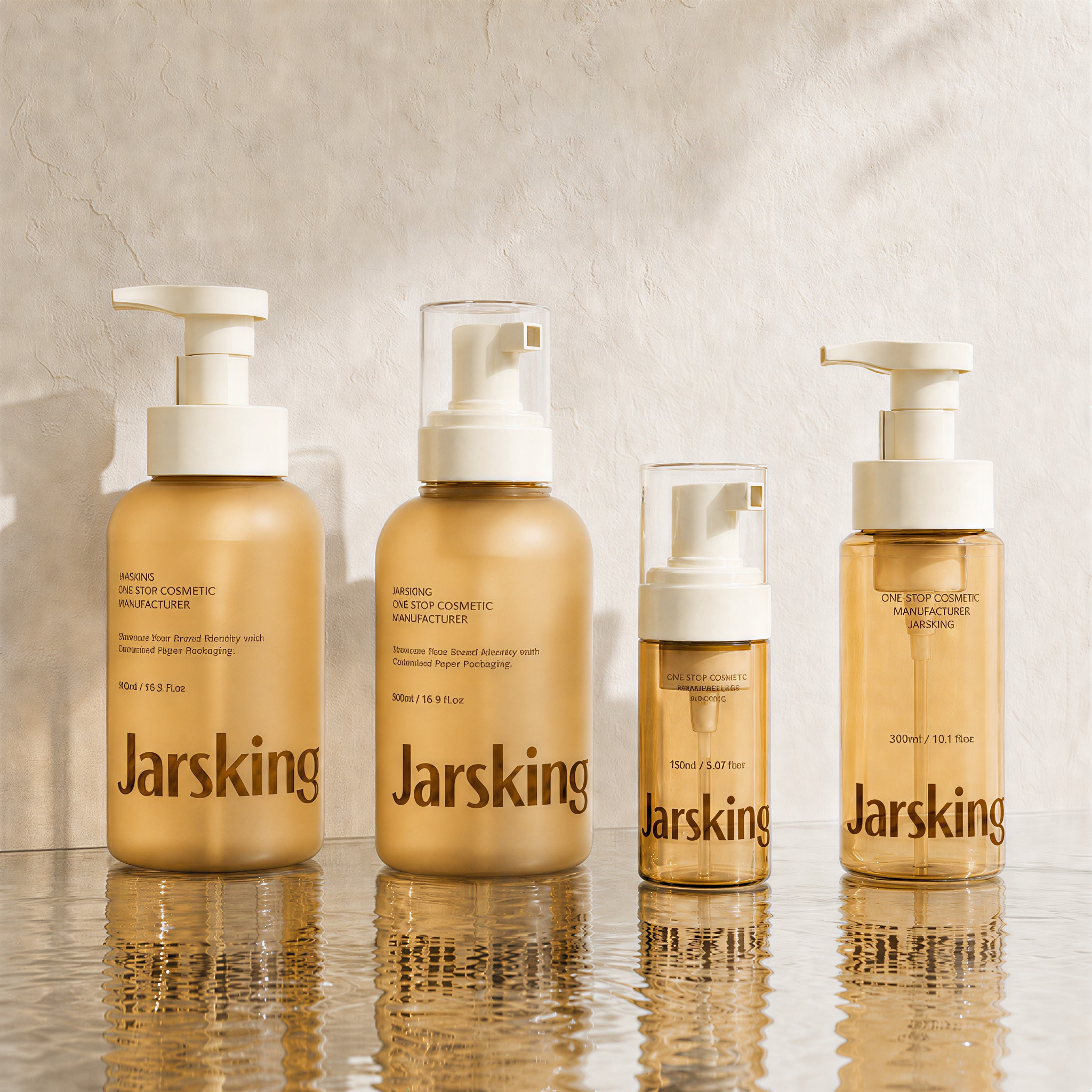 amber-tone-foam-and-lotion-pump-bottles