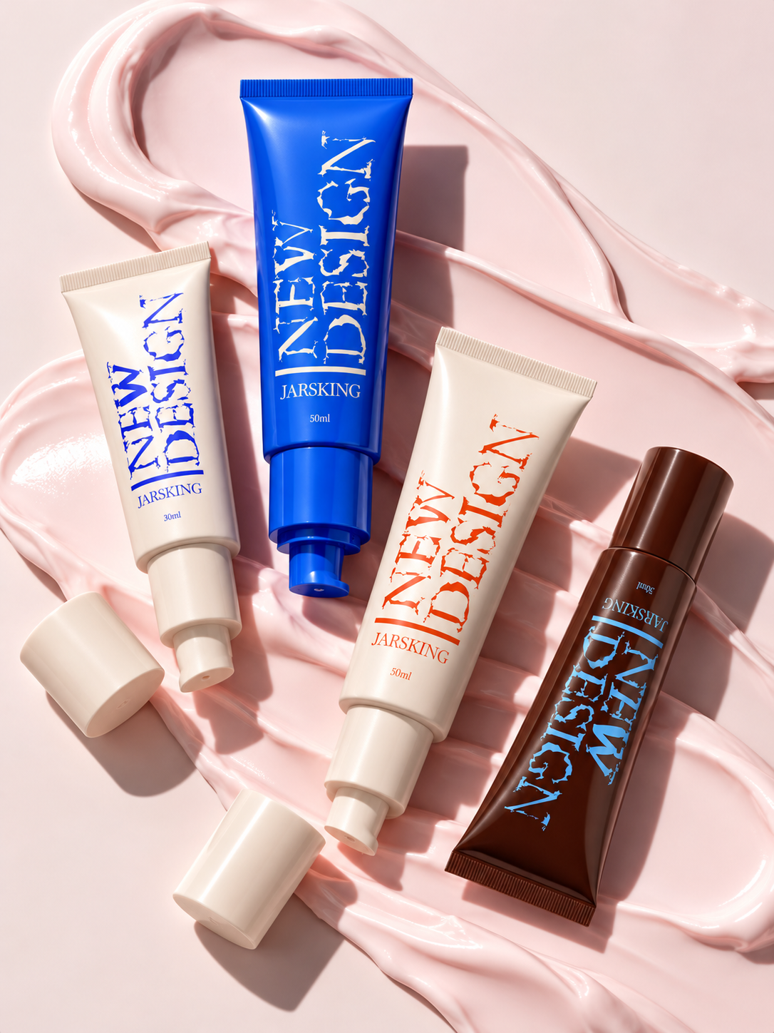 blue-and-ivory-airless-tube-cream-texture-display