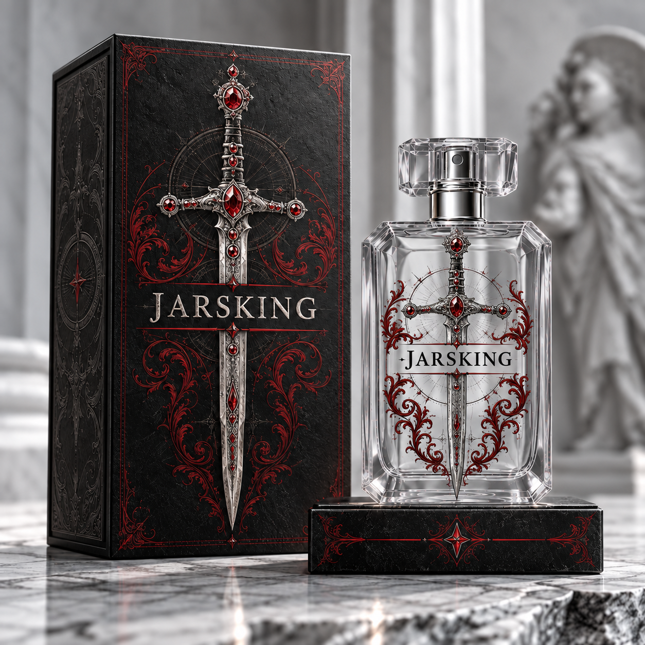 ornate-perfume-bottle-matching-box-design