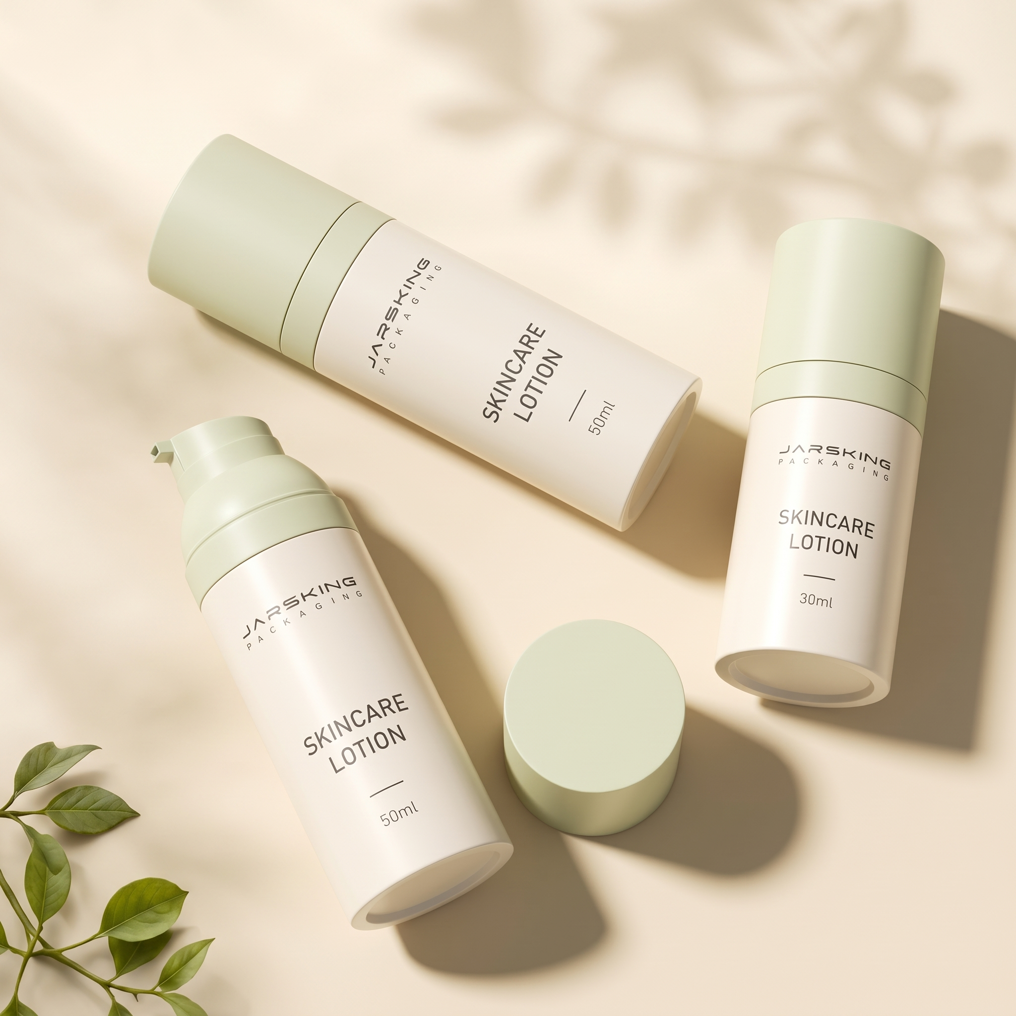 sage-green-airless-skincare-bottle-collection