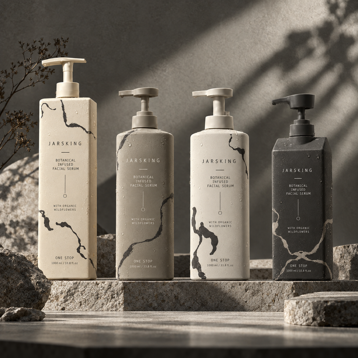 stone-pattern-1000ml-pe-pump-bottle-collection