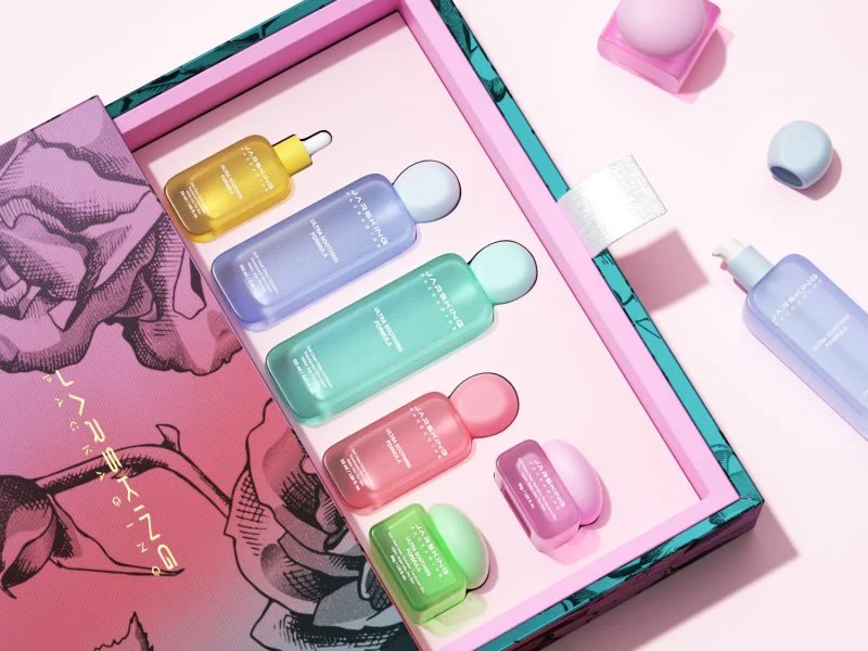 cosmetic packaging set
