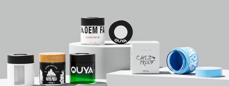 50ml smell proof glass jar