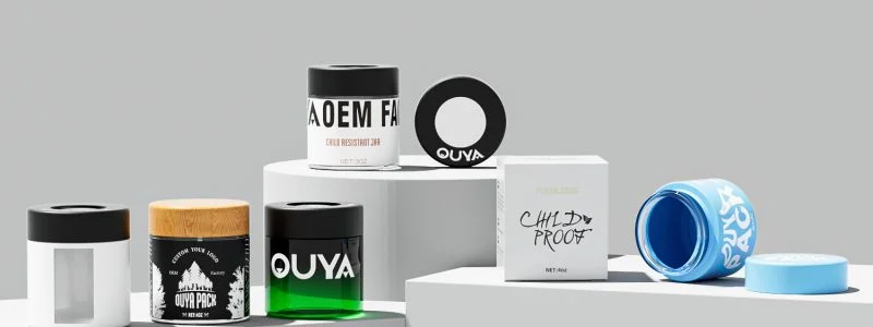 50ml smell proof glass jar