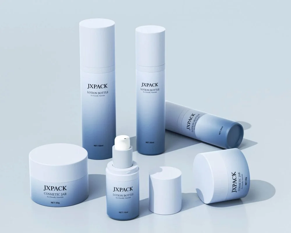 beauty products packaging