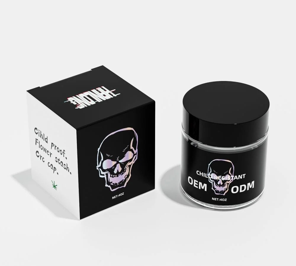 frosted glass jars with lids