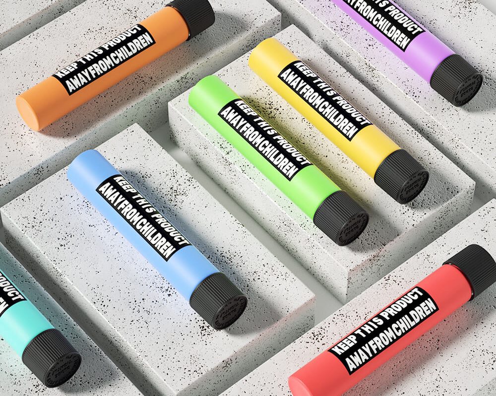 pre roll tube packaging