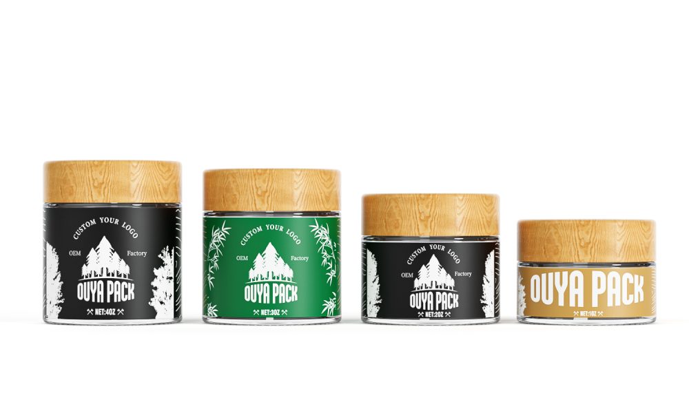 smell proof glass jar